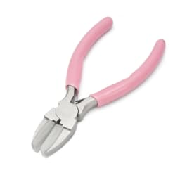 Double Nylon Jaw Pliers Jewelry Plier Flat Nose Pliers Wire Straightentener Craft and Jewelry Tool Kit for Jewelry Making