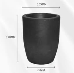 1pcs Silicon Carbide Crucible For Metals Carbide Stove Smelting Electric Furnace Melting Casting Refining SiC Crucibles Smelting