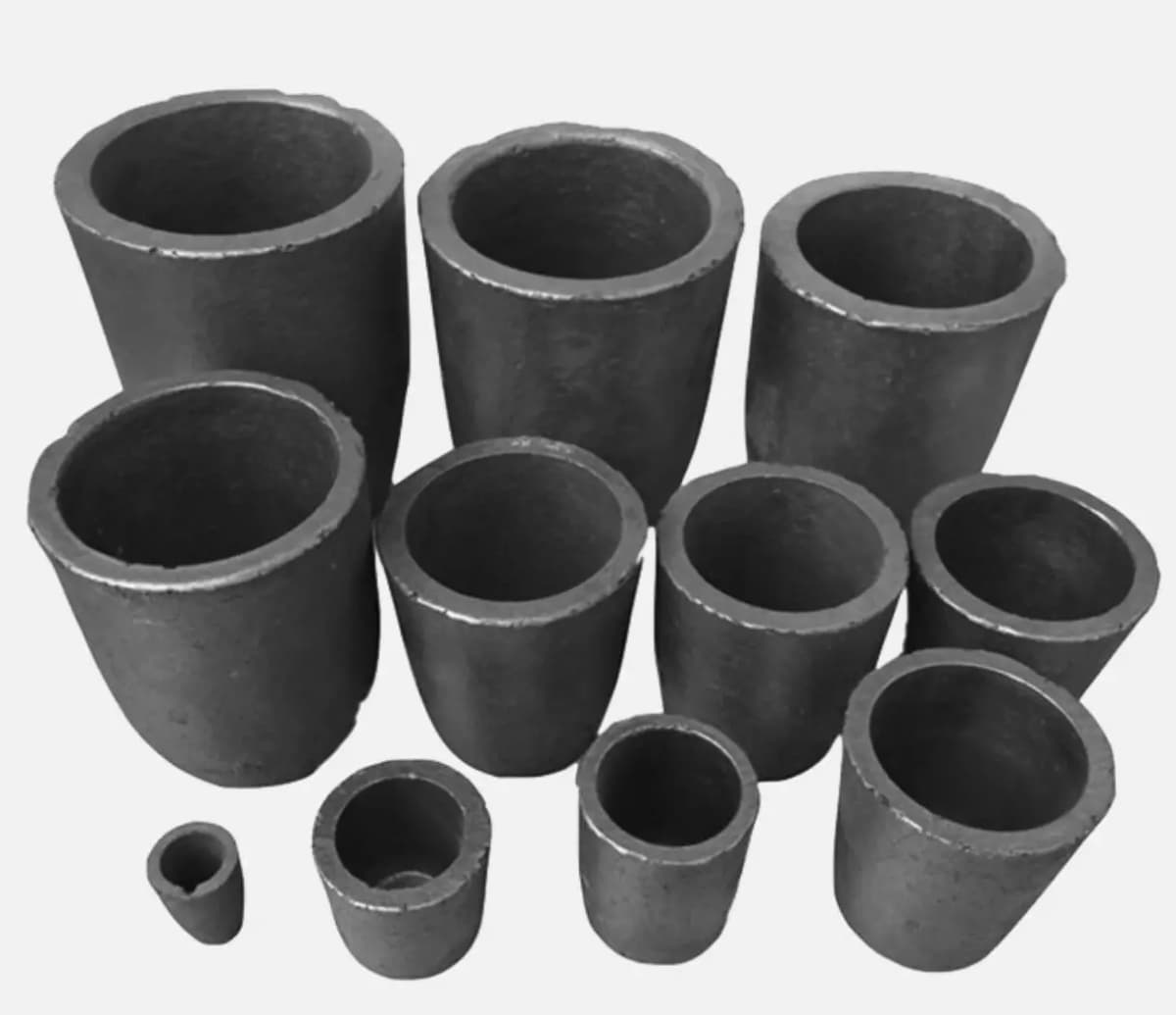 1pcs Silicon Carbide Crucible For Metals Carbide Stove Smelting Electric Furnace Melting Casting Refining SiC Crucibles Smelting