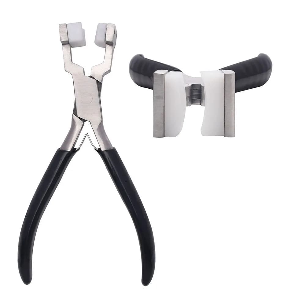 Bracelet Bending Forming Pliers with Nylon Jaw Accessories, Wire Delicate Craft Tools, Jewelry Making Supplies