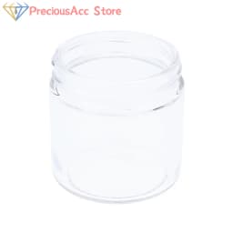 Jewelry Glass Cleaning Pot With Dustproof Lid For Watchmaker For Beads Necklace Rings Cleaning Jar Diamond Washing Cup