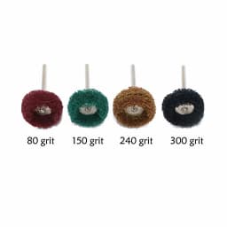 40pcs of 2.35mm/3mm Shank Nylon Fiber Buffing Wheel Scouring Pad Grinding Head T Shape Mini Drill Abrasive Brush Polishing Wheel