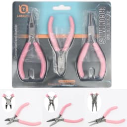 Stainless Steel Needle Nose Pliers Jewelry Pliers Tools & Equipment Kits Cutting Wire Pliers for DIY Jewelery Making Accessories