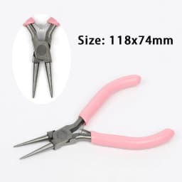 Stainless Steel Needle Nose Pliers Jewelry Pliers Tools & Equipment Kits Cutting Wire Pliers for DIY Jewelery Making Accessories