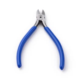 PandaHall Jewelry Pliers Side Cutting Pliers Flush Cutters Plier Carbon-Hardened Steel Jewelry Making Tools 125x70x10mm