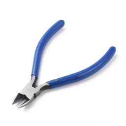 PandaHall Jewelry Pliers Side Cutting Pliers Flush Cutters Plier Carbon-Hardened Steel Jewelry Making Tools 125x70x10mm