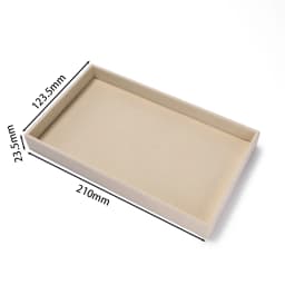 1Pcs/Lot Velvet Jewelry Display Tray Multiple Styles Portable Ring Earrings Necklace Organizer Box Drawer Jewellery Organizers