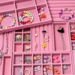 1Pcs/Lot Velvet Jewelry Display Tray Multiple Styles Portable Ring Earrings Necklace Organizer Box Drawer Jewellery Organizers