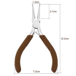 Jewelry Pliers Professional Jewelry Making Tools Needle Nose Pliers Round Wire Cutters for Supplies Wrapping DIY Crafts Beading