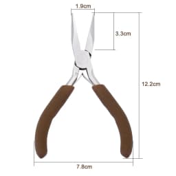 Jewelry Pliers Professional Jewelry Making Tools Needle Nose Pliers Round Wire Cutters for Supplies Wrapping DIY Crafts Beading