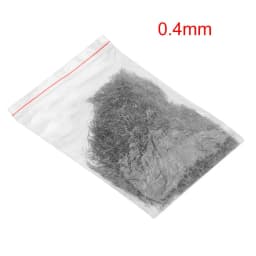 100g Stainless Steel 0.2/0.3/0.4/0.5M Polishing Pin Jewelry Polishers Finishing Media Magnetic Pins Rotary Tumbler Accessories