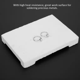 Quartz Board Heat Resistant Jewelry Making Soldering Welding Block Repair Work Surface Jewelry Tool Equipment Accessories