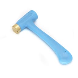Metal Working Hammer Brass Nylon and Stainless Steel Base Punch Set Hand making Tool for Jewelry