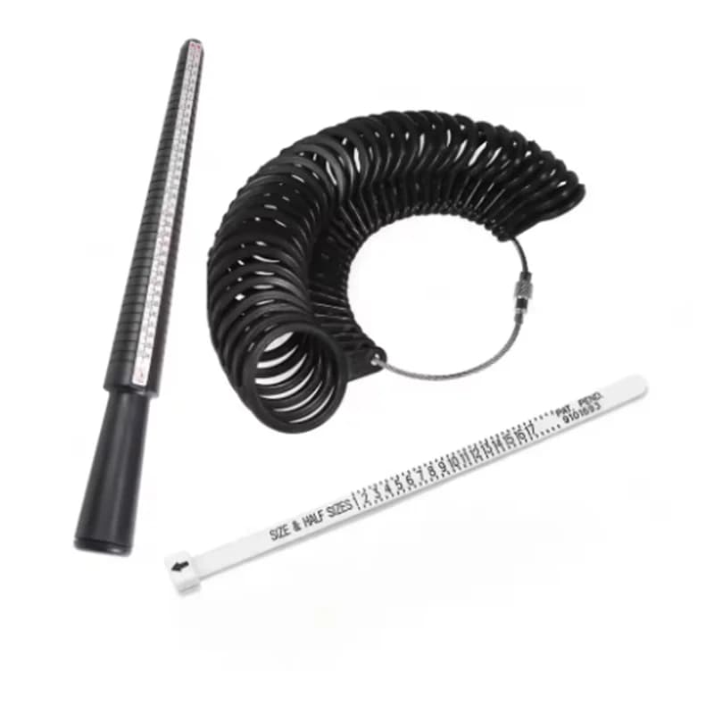 Ring Measurement Tools Finger Ruler Flexible Tape Measure Ring Ring Ring Rod Ring Size Hand Size Measurement Ring