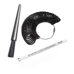 Ring Measurement Tools Finger Ruler Flexible Tape Measure Ring Ring Ring Rod Ring Size Hand Size Measurement Ring
