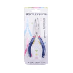 Pandahall Jewelry Pliers Stainless Steel Short Chain-Nose Pliers Jewelry Making Tools 125x53mm
