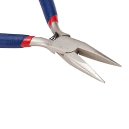 Pandahall Jewelry Pliers Stainless Steel Short Chain-Nose Pliers Jewelry Making Tools 125x53mm