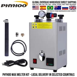 PHYHOO Wax Injection Machine for Jewellery Equipment Making Tool Wax Casting Machine Wax Melting Mold Making Golds Machine