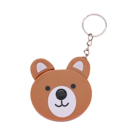 iYOE 1pc 1.5m Animal Keychain Soft Tape Measure Retractable Double Scale Automatic Sewing Tape Measure Ruler Tools Tailor Craft