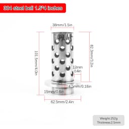 304 Stainless Steel Vacuum Flask Stell Bell for Jewelry Investment Casting – Lost Wax Casting Inverted Model Plaster Mold