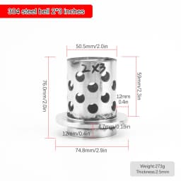 304 Stainless Steel Vacuum Flask Stell Bell for Jewelry Investment Casting – Lost Wax Casting Inverted Model Plaster Mold