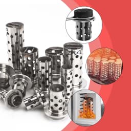 304 Stainless Steel Vacuum Flask Stell Bell for Jewelry Investment Casting – Lost Wax Casting Inverted Model Plaster Mold