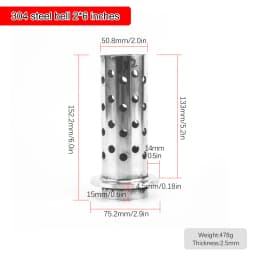 304 Stainless Steel Vacuum Flask Stell Bell for Jewelry Investment Casting – Lost Wax Casting Inverted Model Plaster Mold
