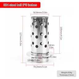 304 Stainless Steel Vacuum Flask Stell Bell for Jewelry Investment Casting – Lost Wax Casting Inverted Model Plaster Mold