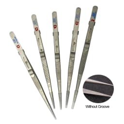 Adjustable Jewelry Tweezers with Buckle Slide Lock Stainless Steel GemStone Diamond Tweezer Professional Jewellery DIY Tools