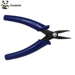 PandaHall 1pc Jewelry Pliers Split Ring Opener Polishing Gunmetal Jewelry Making Tools about 140mm long