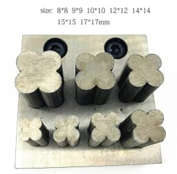 CR12 steel Disc Cutter Jewelry Making Bone Punching Cut Hole Punch Forming Die Cutting Tool Necklace Pendant Charm DIY