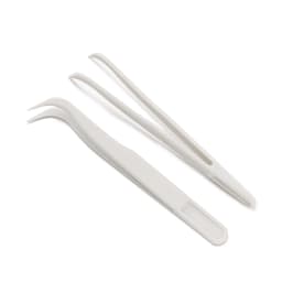 10Pcs/Lot Candy Color Plastic-assisted Fork Tweezers Stickers DIY Tool for Beaded Jewelry Accessories Making