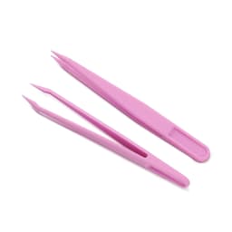 10Pcs/Lot Candy Color Plastic-assisted Fork Tweezers Stickers DIY Tool for Beaded Jewelry Accessories Making