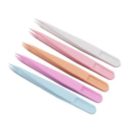 10Pcs/Lot Candy Color Plastic-assisted Fork Tweezers Stickers DIY Tool for Beaded Jewelry Accessories Making