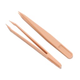 10Pcs/Lot Candy Color Plastic-assisted Fork Tweezers Stickers DIY Tool for Beaded Jewelry Accessories Making