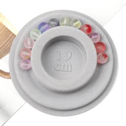 1pc PE Flocked Jewelry DIY Bracelet Design Round Plate Handmade Beaded Bracelet Design Table Size Dial New Beads Measuring Plate