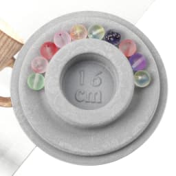 1pc PE Flocked Jewelry DIY Bracelet Design Round Plate Handmade Beaded Bracelet Design Table Size Dial New Beads Measuring Plate