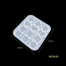 Handmade Barrettes Silicone Epoxy Resin Molds DIY Hair Pin Acrylic Mold Alligator Hair Clip Molds Jewelry Making Tools