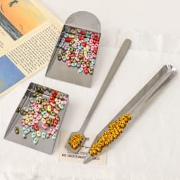 1Pc Professional Stainless Steel Seed Beads Shovel Jewelry Hand Tool Pick Up Storage Tools For Jewelry DIY Handmade Making