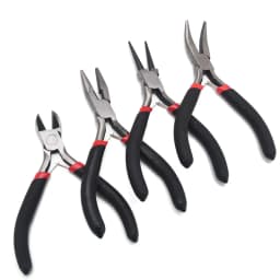 3-4Pcs Jewelry Pliers Set, Carbon Steel Cutting Pliers,Chain-Nose Pliers,Round Nose Plier For Jewelry DIY Making tool