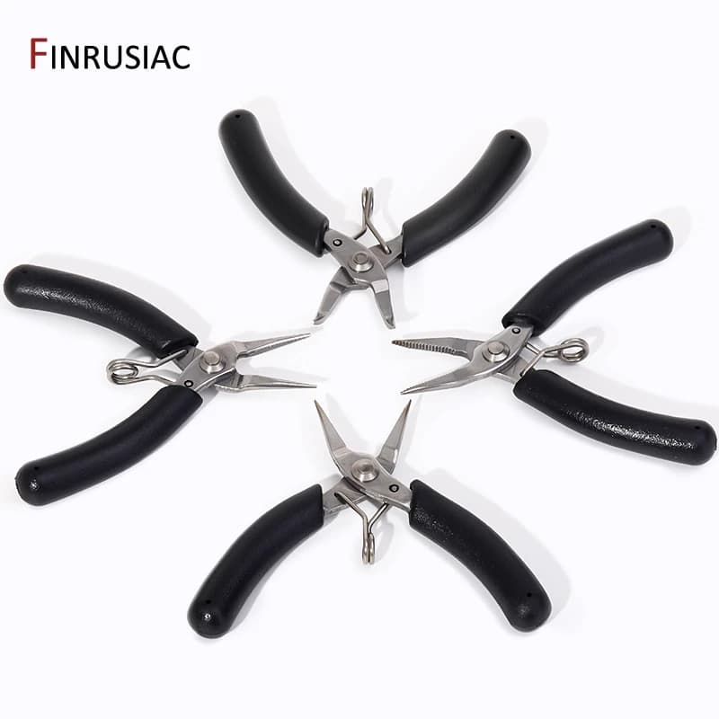 Jewelry Crimping Pliers For Bracelet Making,Wire Cutter For Earring DIY Making Accessories Pliers For Jewelry Making Tools Kits