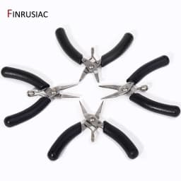 Jewelry Crimping Pliers For Bracelet Making,Wire Cutter For Earring DIY Making Accessories Pliers For Jewelry Making Tools Kits