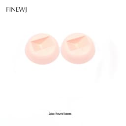 Color PE Film Jewelry Storage Box 3D Packaging Case Coin Free Stand Floating Frame Membrane Ring Earring Bracelet Display Holder