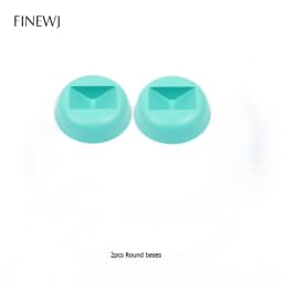 Color PE Film Jewelry Storage Box 3D Packaging Case Coin Free Stand Floating Frame Membrane Ring Earring Bracelet Display Holder