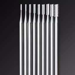 6pcs/set HSS Steel Burs for Jewellery Engraving Metal Drill Carving Grinding Bits 2.35mm Shank Jewelry Tools