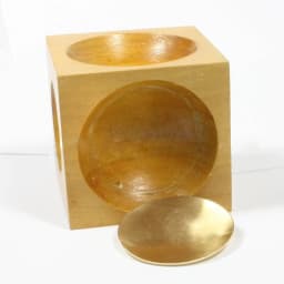 Durable Wood Doming Block and Punches Jewelry Making Tools Wood Dapping Block Perfect for Soft Metal Jewelry Making
