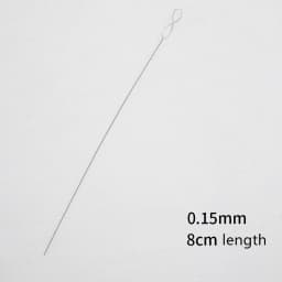 2Pcs/Lot Stainless Steel Big Eye Beading Needles Easy Thread String Cord Pins For Beads and Pearls DIY Jewellry Making Tools