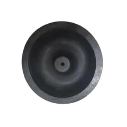 8 inch Gem Vibrating Tumbler Barrel with Cover 245mm Rubber Jewelry Polishing Bucket