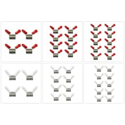 10Pcs/4Pcs Bead Stopper Set Metal Beading Helper Jewelry Making Tool Spring End Fasteners
