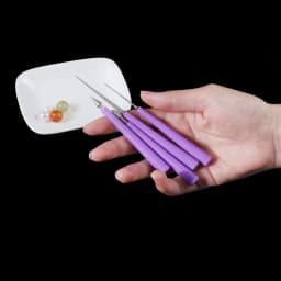 1set Beading Hole Enlarger Tools Diamond Needle File Sets Diamond Pearl Glass Beads Tipped Reaming File Reamer Jewelry Tools
